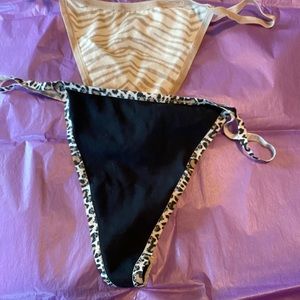 2 pair Victoria’s Secret V-String Panties
